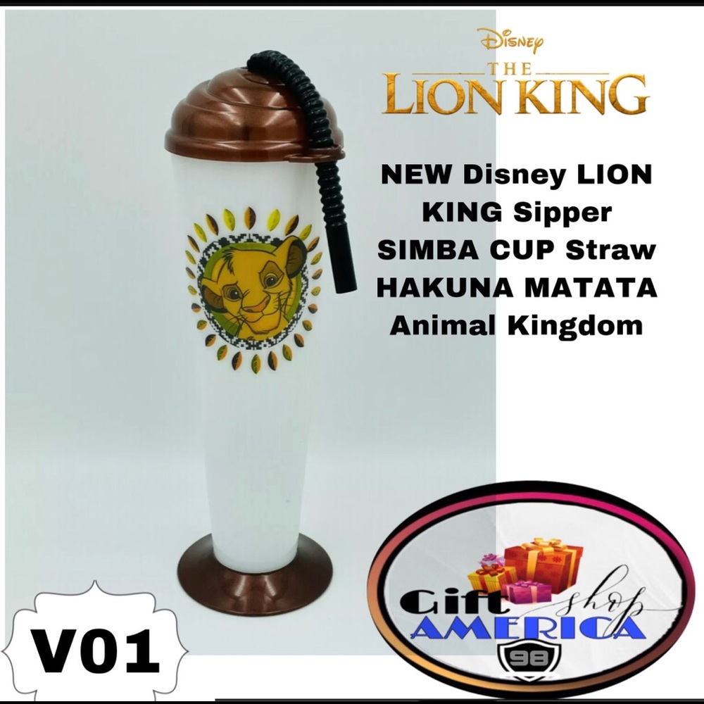 NEW Disney LION KING Sipper SIMBA
